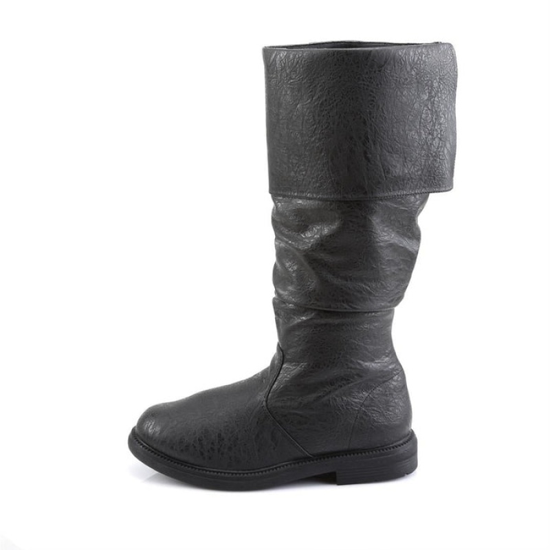 Black Pleaser Robinhood-100 Women's Boots | VC1958307