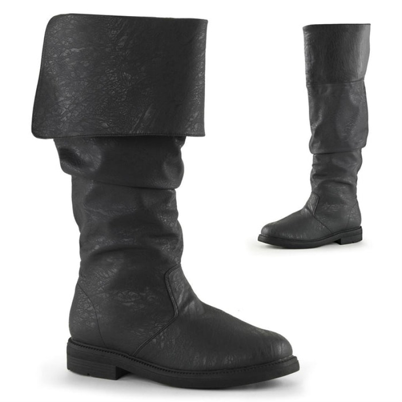 Black Pleaser Robinhood-100 Women's Boots | VC1958307