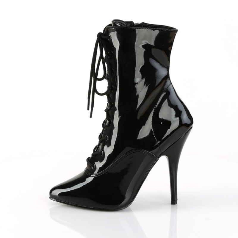 Black Pleaser Seduce-1020 Women's Boots | NL7456928