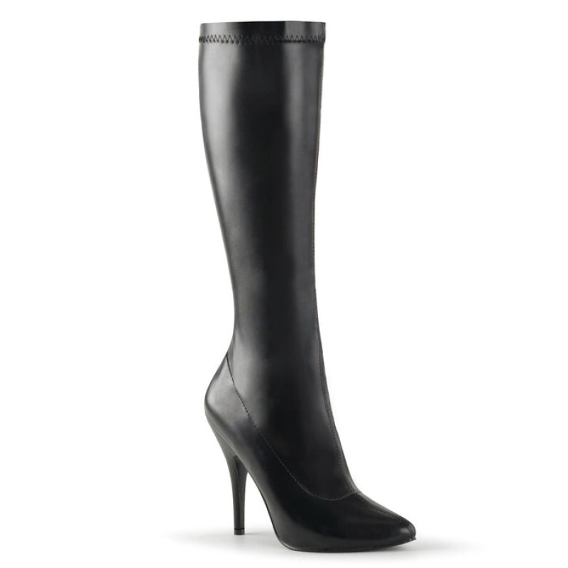 Black Pleaser Seduce-2000 Women's Boots | QP8730915