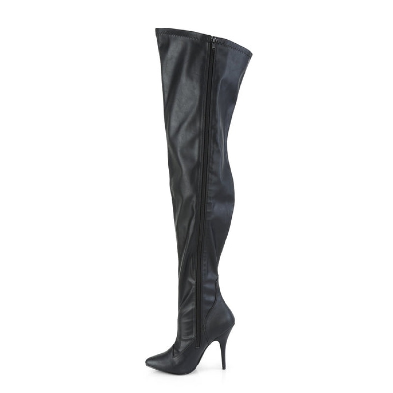 Black Pleaser Seduce-3000WC Women's Boots | NY4936501