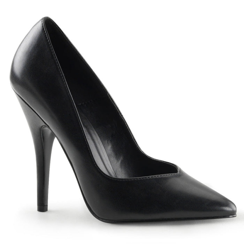 Black Pleaser Seduce-420V Women's Pumps | TR9245781