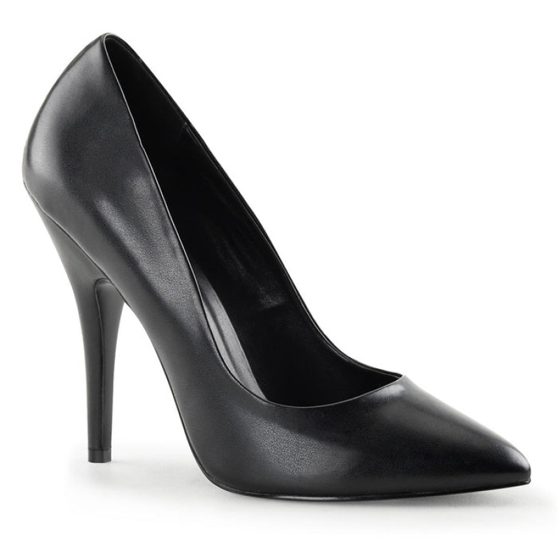 Black Pleaser Seduce-420 Women's Pumps | OD7534821