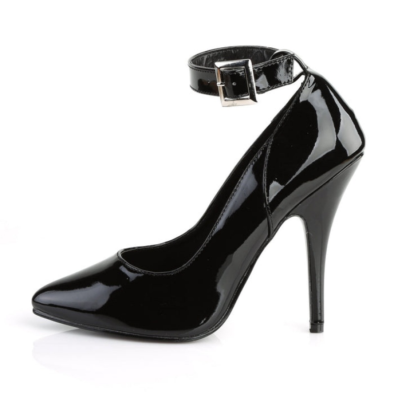 Black Pleaser Seduce-431 Women's Pumps | RK3715240