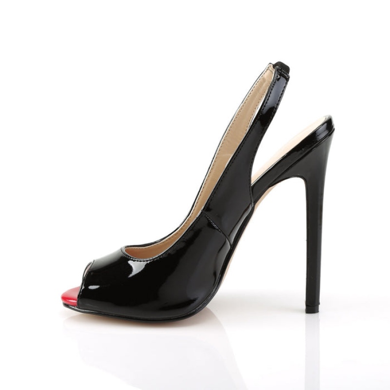 Black Pleaser Sexy-08 Women's Pumps | RS4810625