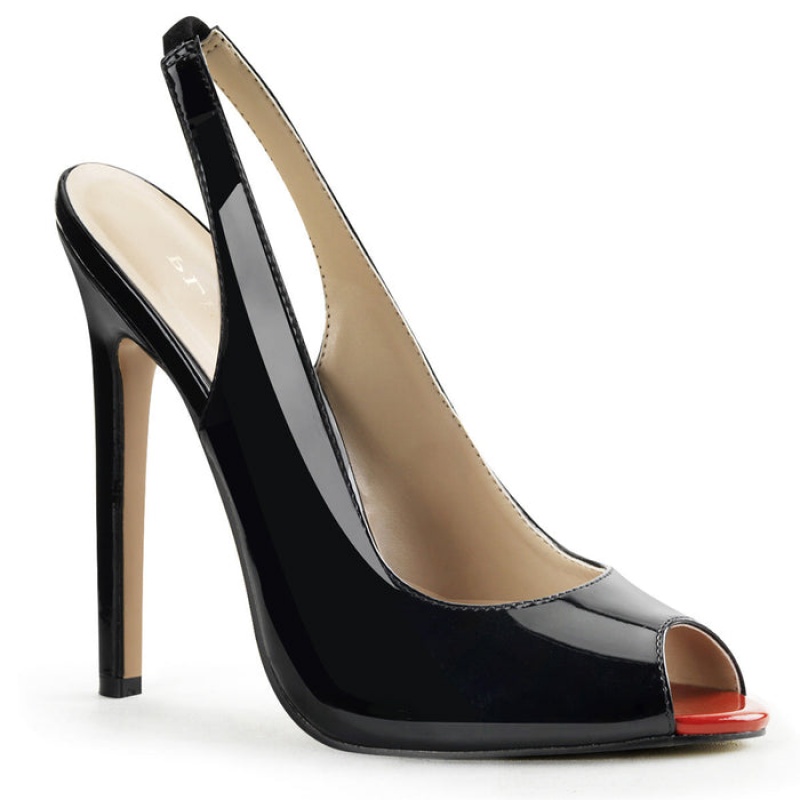 Black Pleaser Sexy-08 Women's Pumps | RS4810625