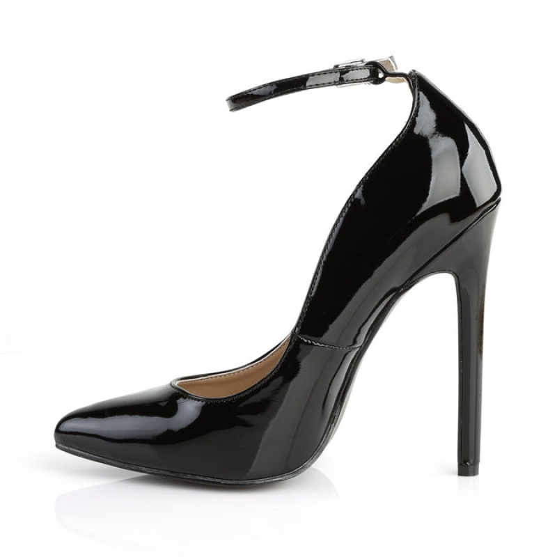 Black Pleaser Sexy-23 Women's Pumps | YH0657982