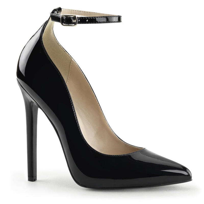 Black Pleaser Sexy-23 Women's Pumps | YH0657982