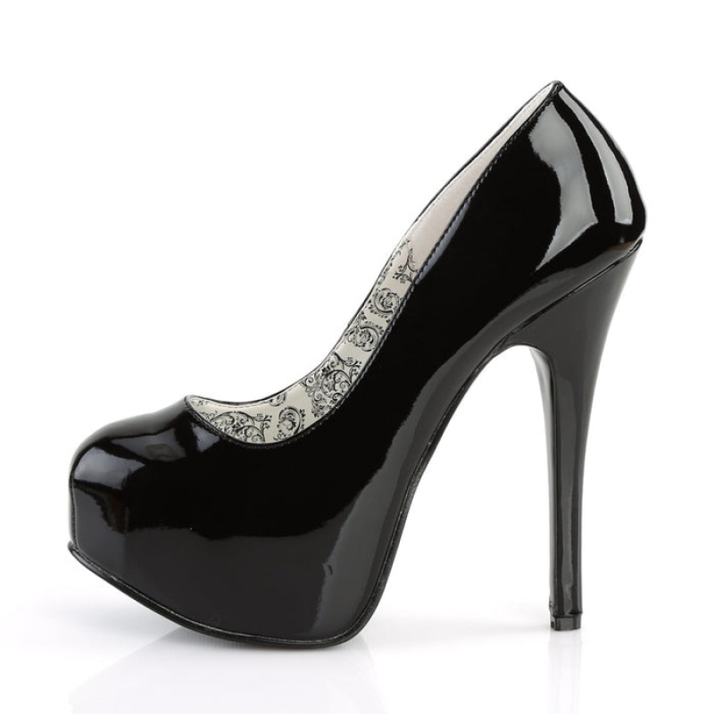 Black Pleaser Teeze-06 Women's Pumps | GE3570268