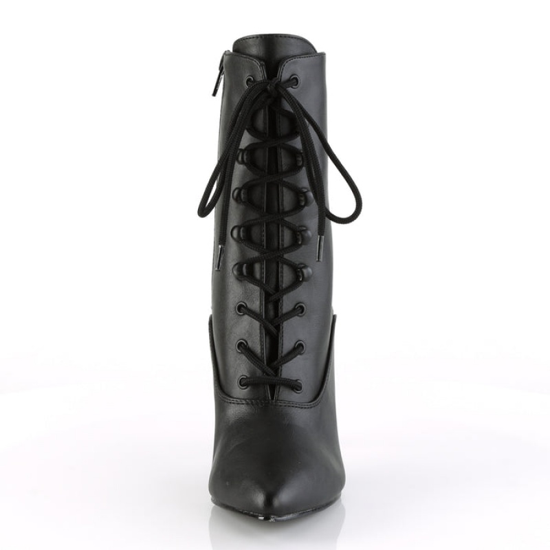 Black Pleaser Vanity-1020 Women's Boots | FZ3792618