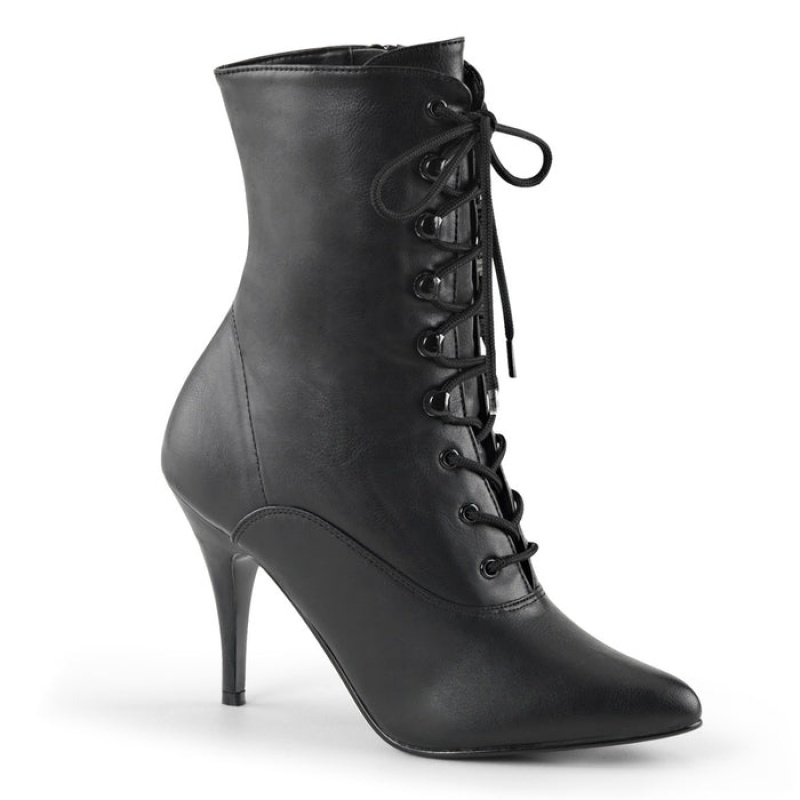 Black Pleaser Vanity-1020 Women's Boots | FZ3792618