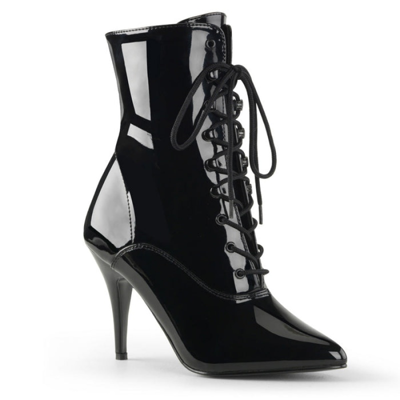 Black Pleaser Vanity-1020 Women's Boots | XA5809312