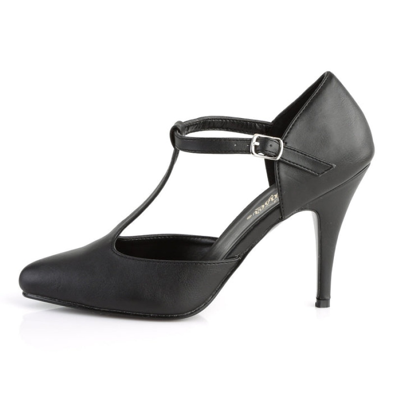 Black Pleaser Vanity-415 Women's Pumps | CJ1658794