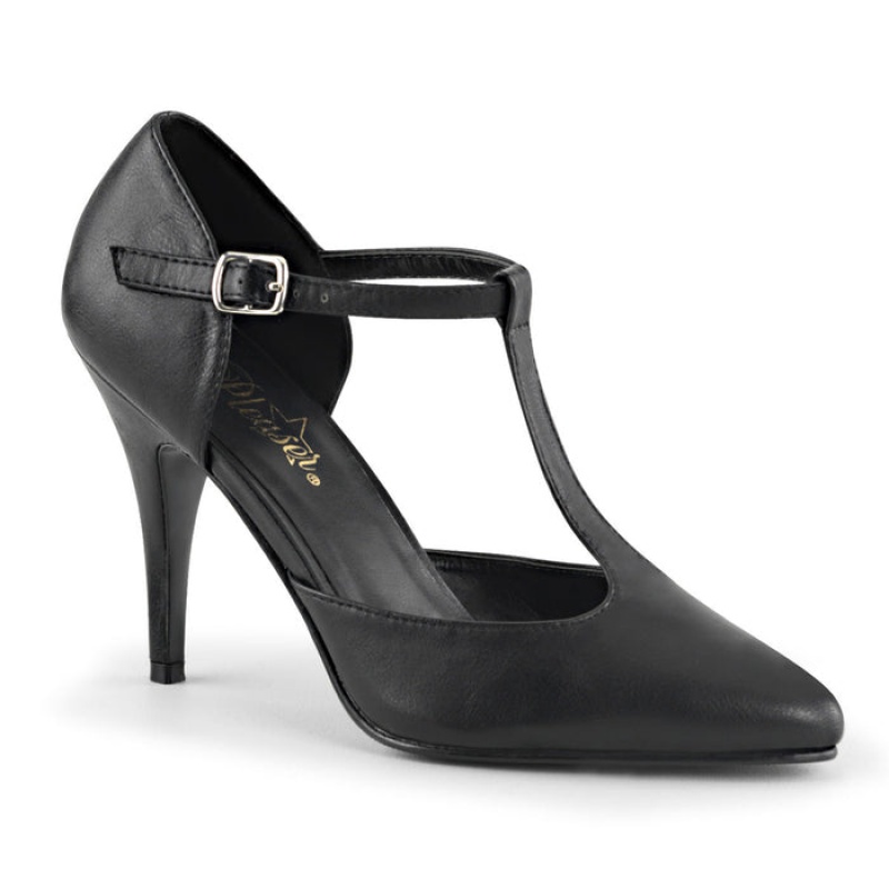 Black Pleaser Vanity-415 Women's Pumps | CJ1658794