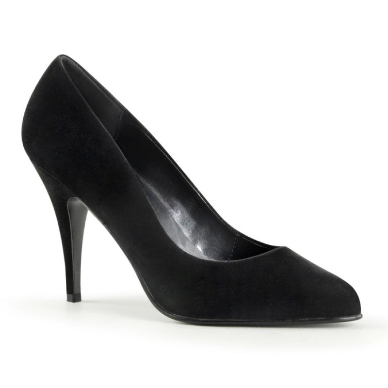 Black Pleaser Vanity-420 Women's Pumps | MT7058394