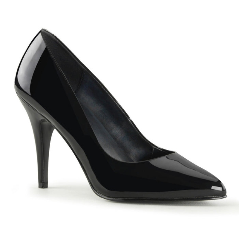 Black Pleaser Vanity-420 Women's Pumps | OB2851047