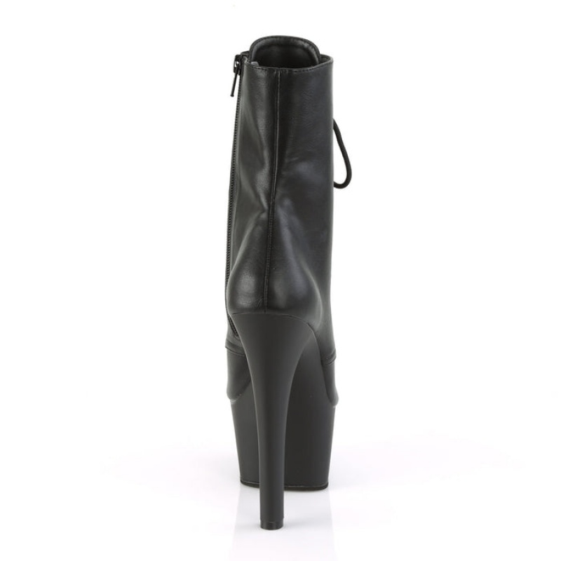 Black / Black Pleaser Aspire-1020 Women's Boots | FS8692301