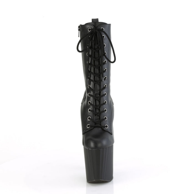 Black / Black Pleaser Enchant-1040 Women\'s Boots | TD0958641