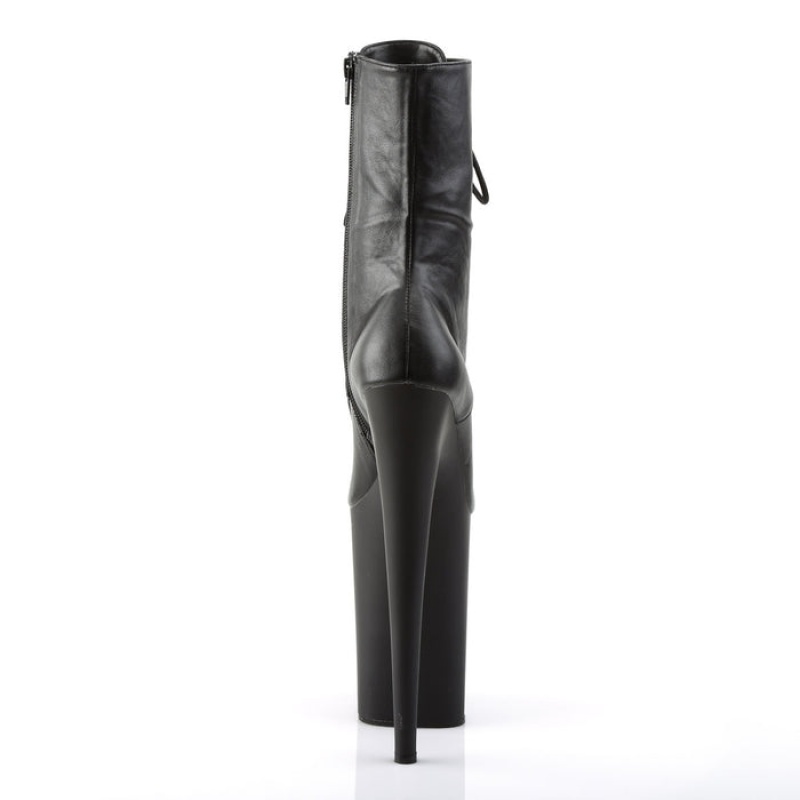 Black / Black Pleaser Infinity-1020 Women's Boots | PE3614709