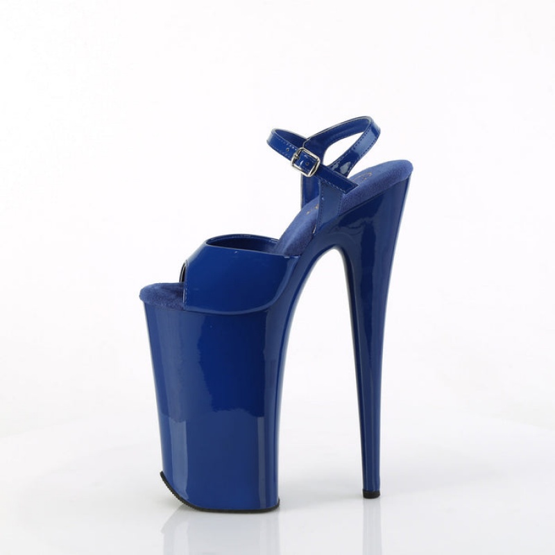 Blue Pleaser Beyond-009 Women's Sandals | LJ9064851