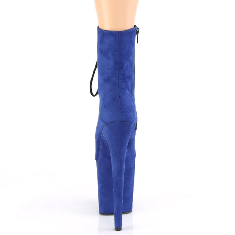 Blue Pleaser Flamingo-1020FS Women's Boots | AN9145362