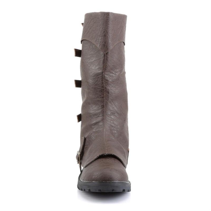 Brown Pleaser Gotham-105 Women\'s Boots | RN9618072