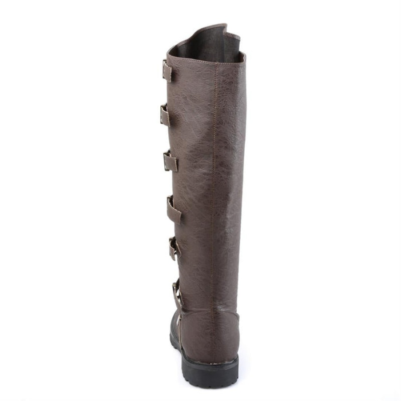 Brown Pleaser Gotham-110 Women's Boots | JB4789152