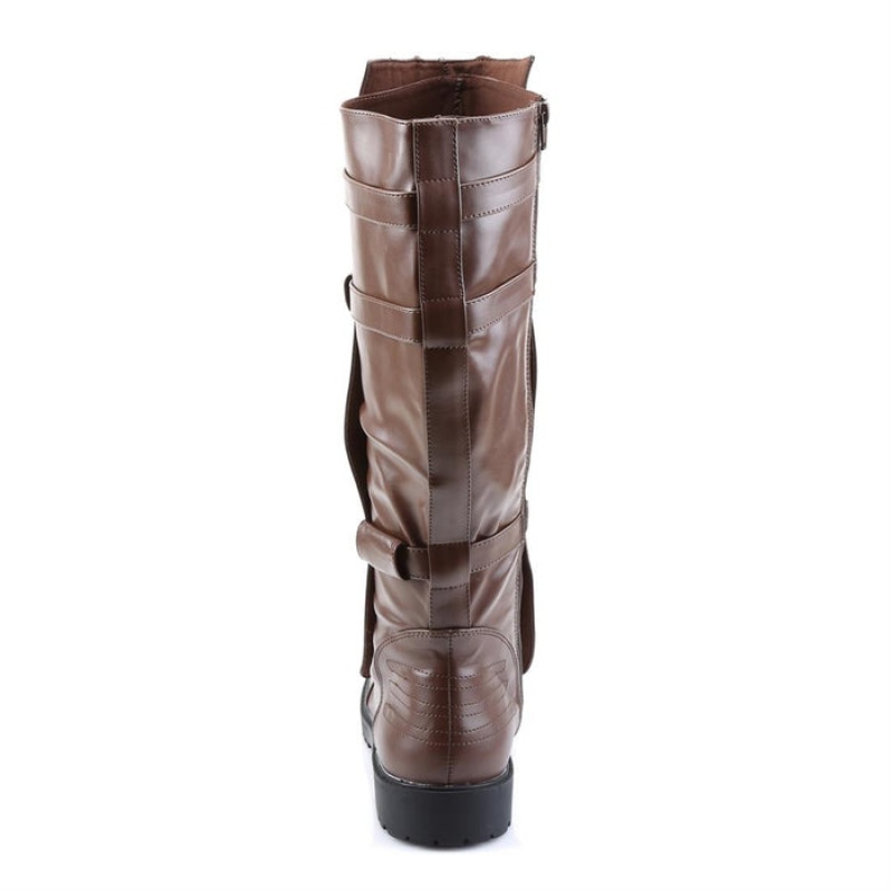 Brown Pleaser Walker-130 Women's Boots | KX6037249