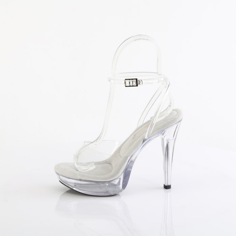 Clear / Clear Pleaser Cocktail-506 Women's Sandals | DF3018249