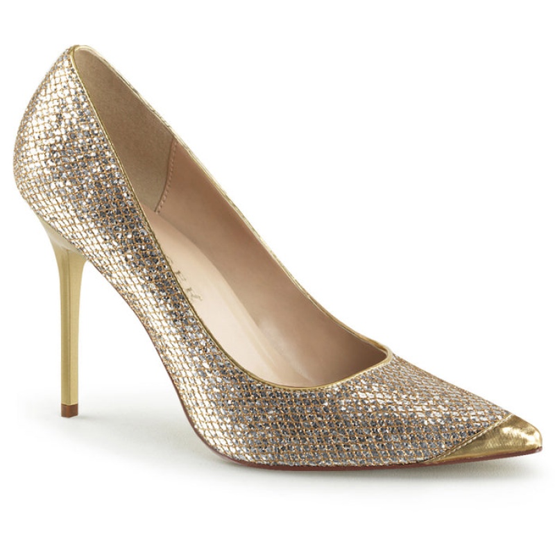 Gold Pleaser Classique-20 Women's Pumps | DR2107946