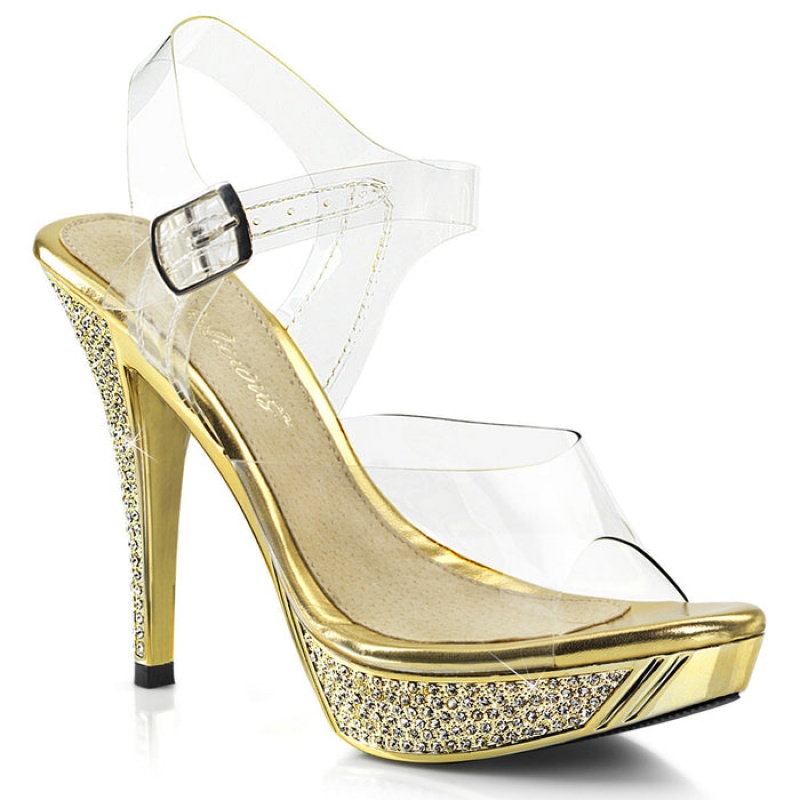 Gold Pleaser Elegant-408 Women's Sandals | SE5469023