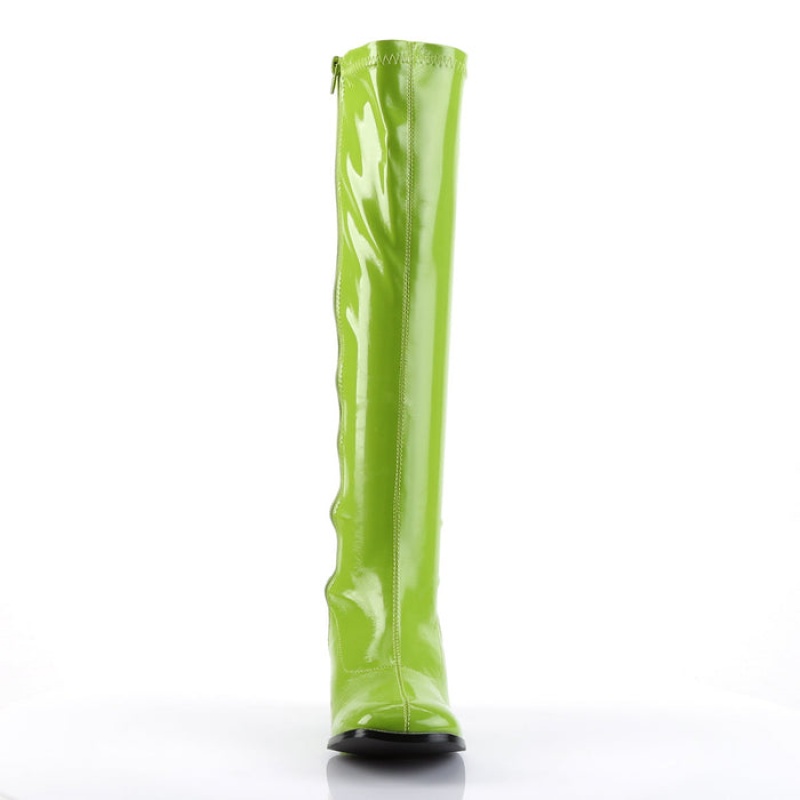 Green Pleaser Gogo-300 Women\'s Boots | GK5147908