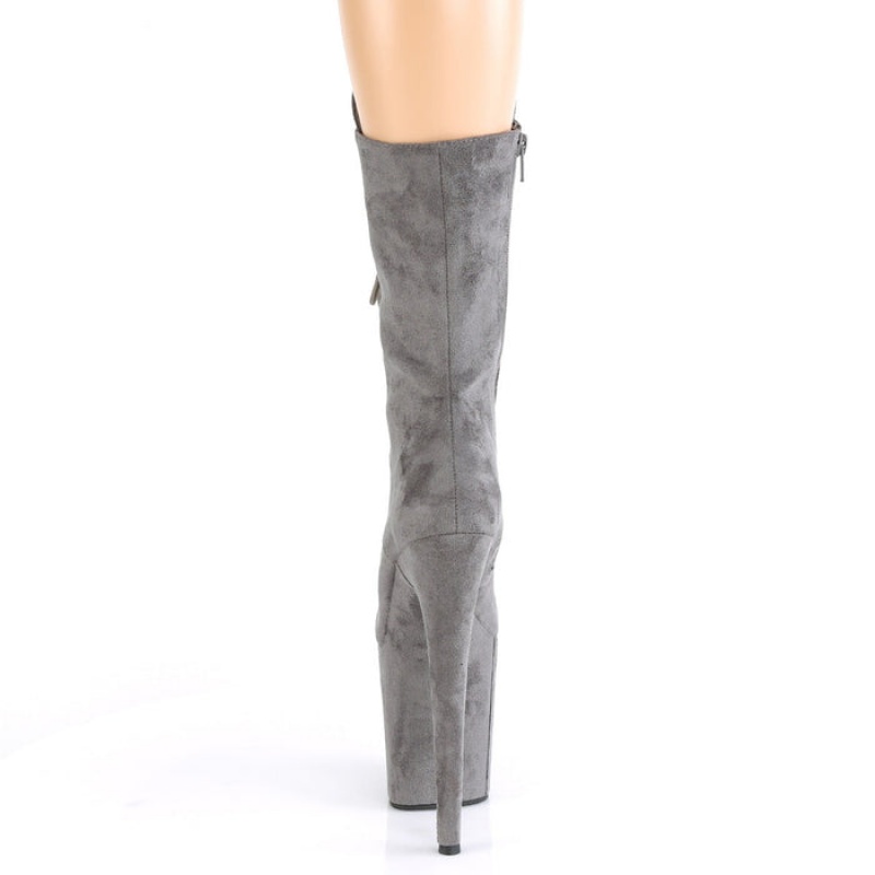 Grey Pleaser Flamingo-1050FS Women's Boots | NJ0847639