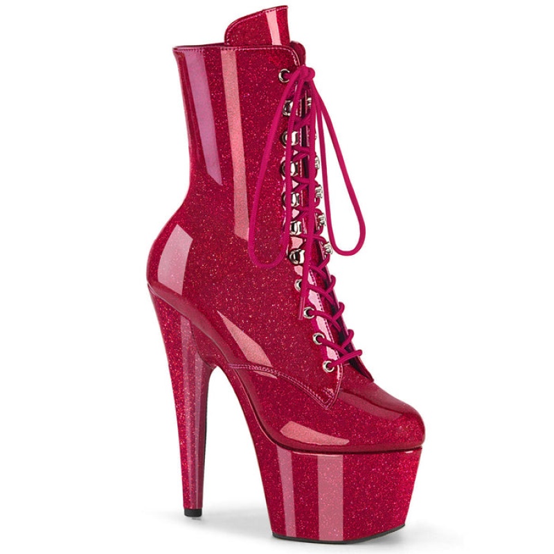 Pink Pleaser Adore-1020GP Women's Boots | VU3749510