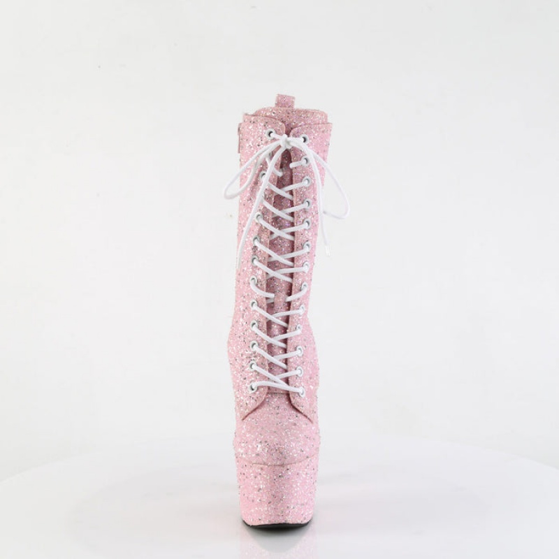 Pink Pleaser Adore-1040GR Women\'s Boots | NH6958204