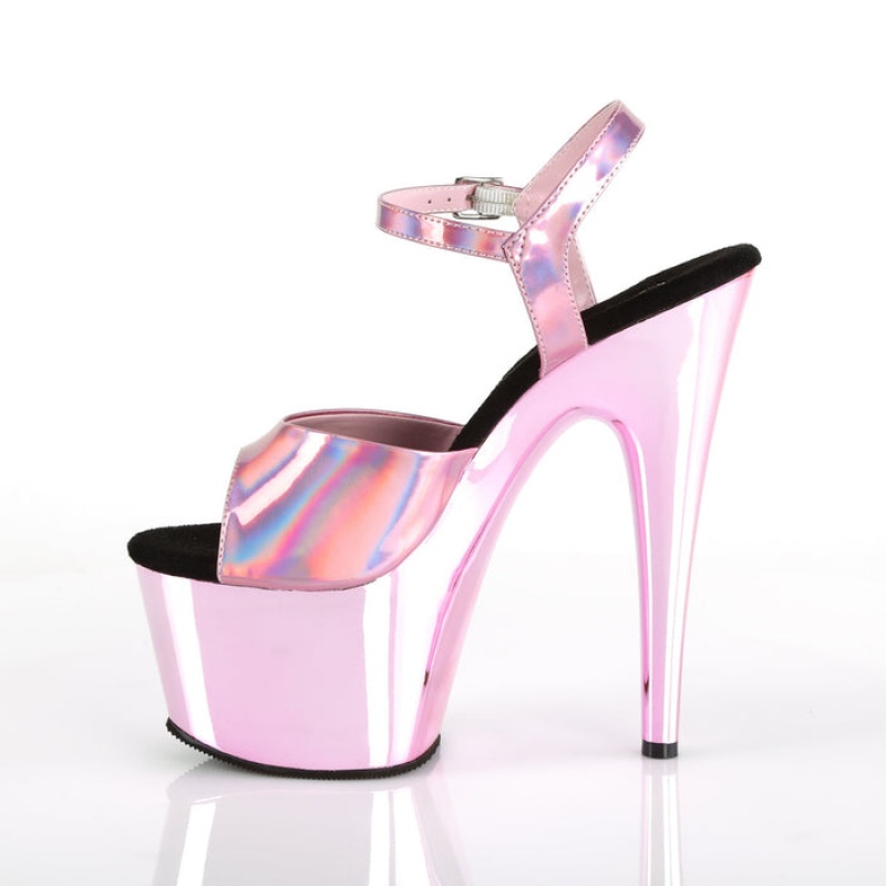 Pink Pleaser Adore-709HGCH Women's Sandals | BN8795046