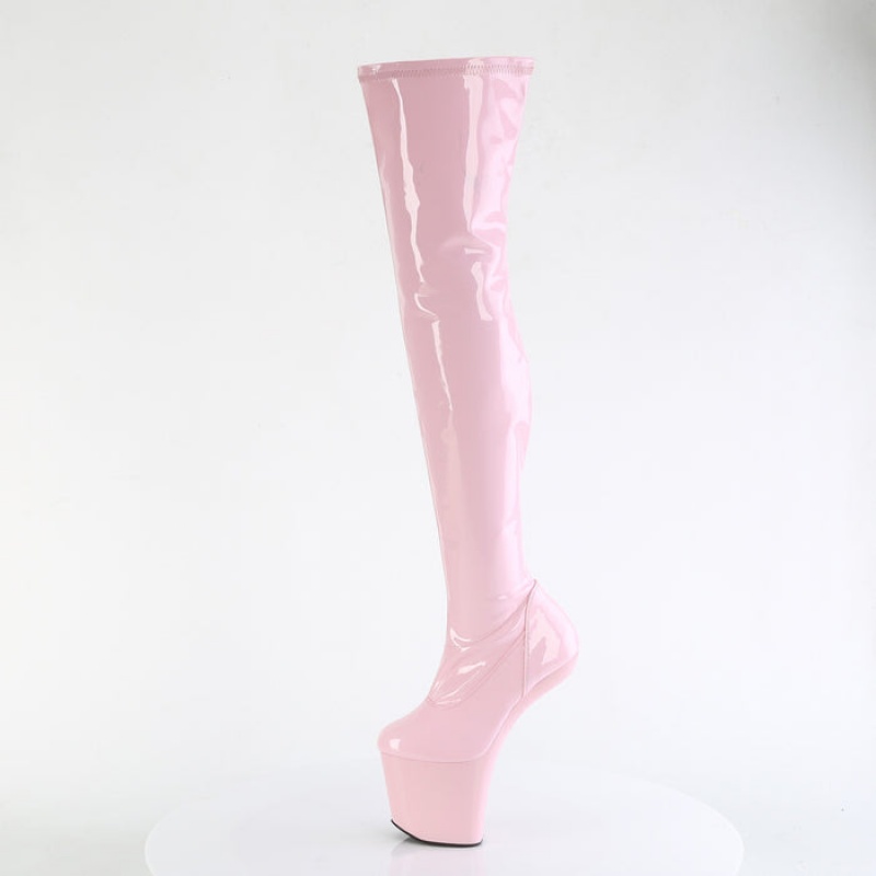 Pink Pleaser Craze-3000 Women's Boots | XO0196257