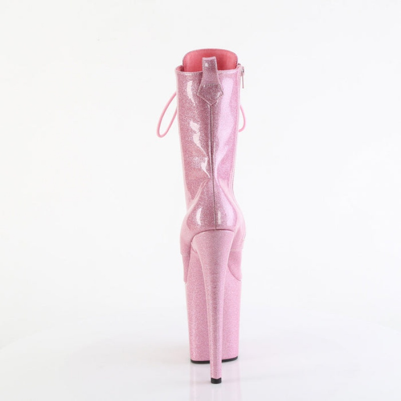 Pink Pleaser Flamingo-1040GP Women's Boots | GQ0521847