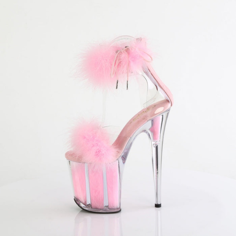 Pink Pleaser Flamingo-824F Women's Sandals | YN5938162