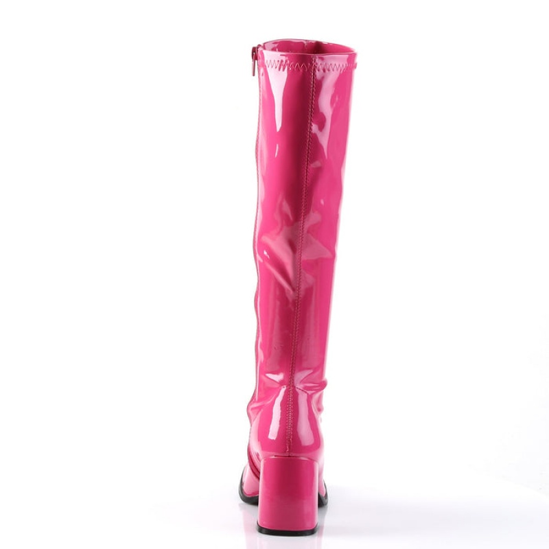 Pink Pleaser Gogo-300 Women's Boots | OA4195678