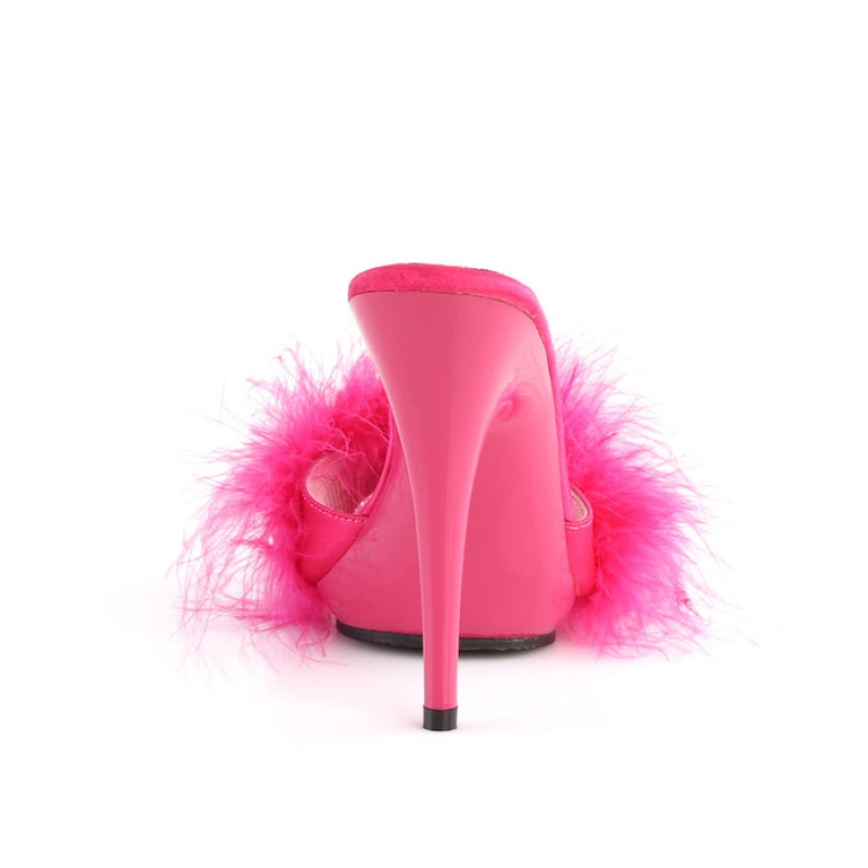 Pink Pleaser Poise-501F Women's Slides | EK5396478