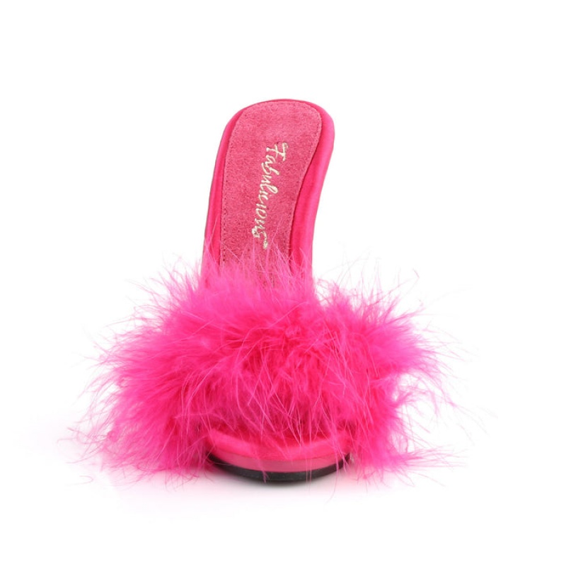 Pink Pleaser Poise-501F Women\'s Slides | EK5396478