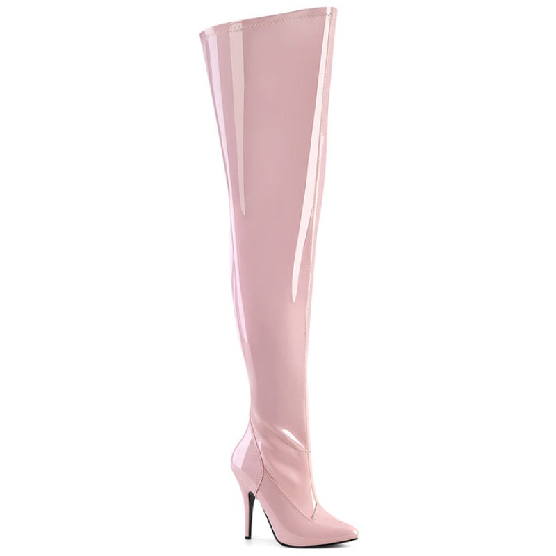 Pink Pleaser Seduce-3000WC Women's Boots | LG2590371