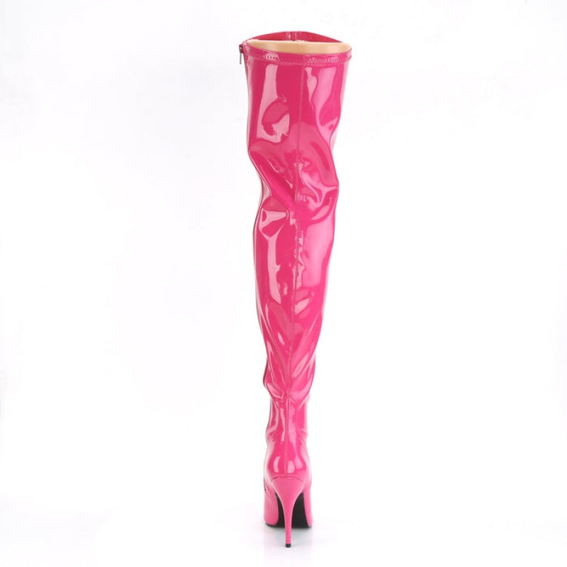 Pink Pleaser Seduce-3000 Women's Boots | OV2746508