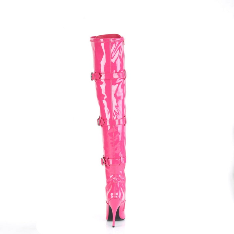 Pink Pleaser Seduce-3028 Women's Boots | YW2806379