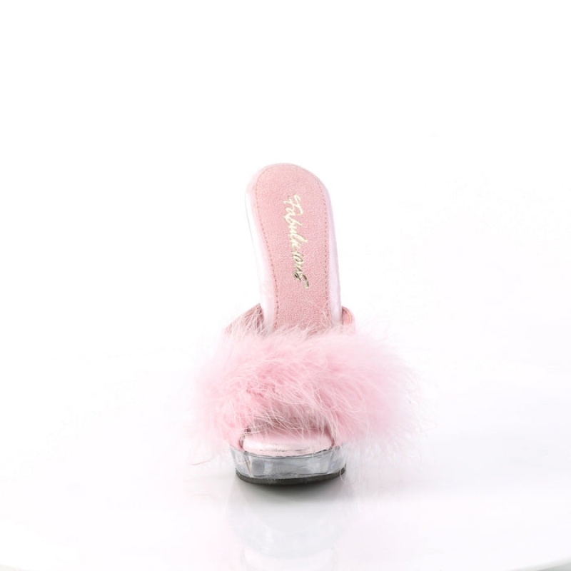 Pink Pleaser Sultry-601F Women\'s Slides | GM1594706