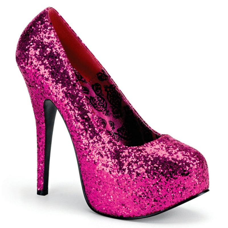 Pink Pleaser Teeze-06GW Women's Pumps | CP3485960