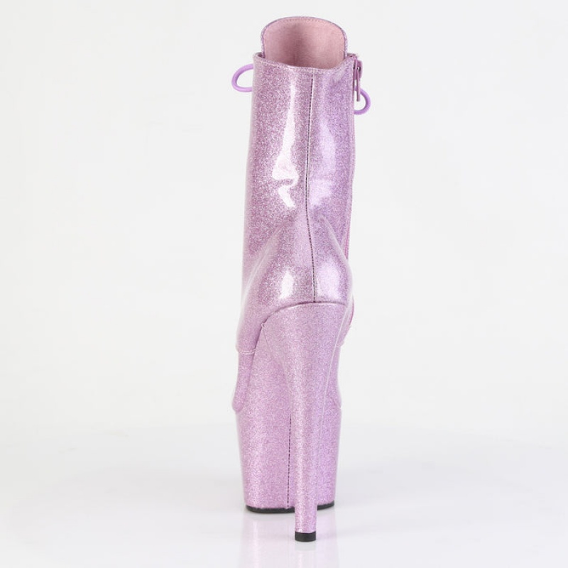 Purple Pleaser Adore-1020GP Women's Boots | HE6851497