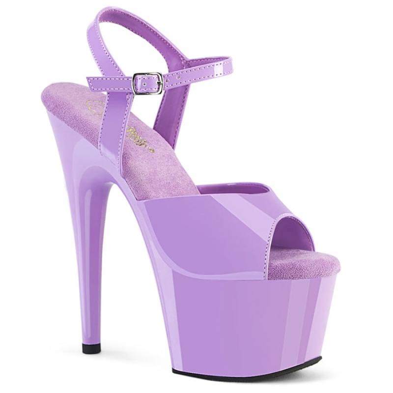 Purple Pleaser Adore-709 Women's Sandals | DA4981230