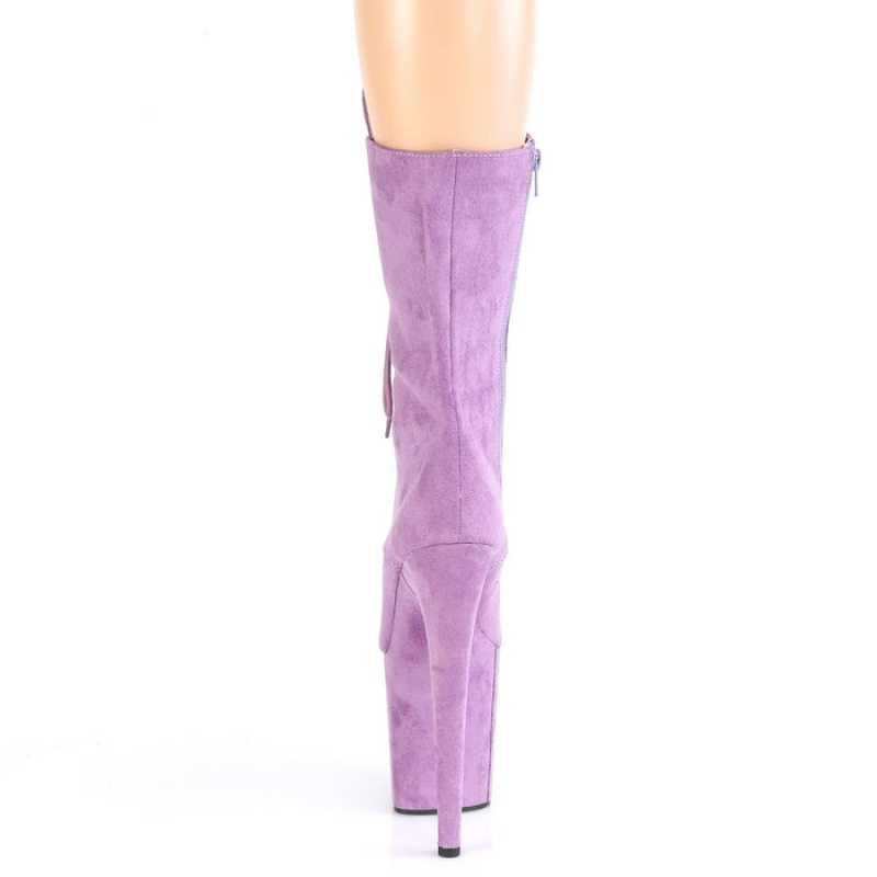 Purple Pleaser Flamingo-1050FS Women's Boots | BD5162407